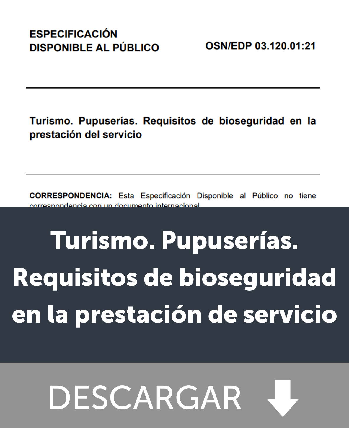 Norma sobre requisitos de bioseguridad en la prestación del servicio en pupuserías.